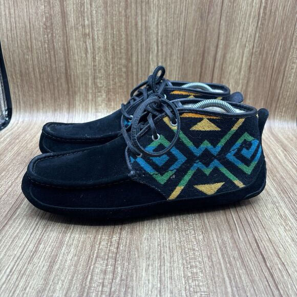 UGG X PENDLETON LYLE CHUKKA LIMITED EDITION COYOTE BUTTE PATTERN MEN’S SIZE 9 - Picture 3 of 13